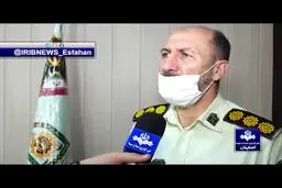 دختر قمه‌کش و رفقا و فیلمبردار در بازجویی پلیس