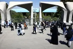 معاون دانشگاه تهران: دانشجویان خطا کنند با آنها برخورد می‌کنیم