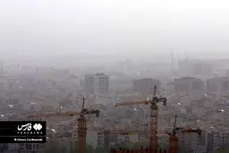 تصاویر رکوردشکنی آلودگی هوای تهران
