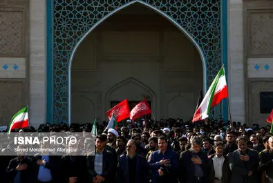 تشییع پیکر شهدا