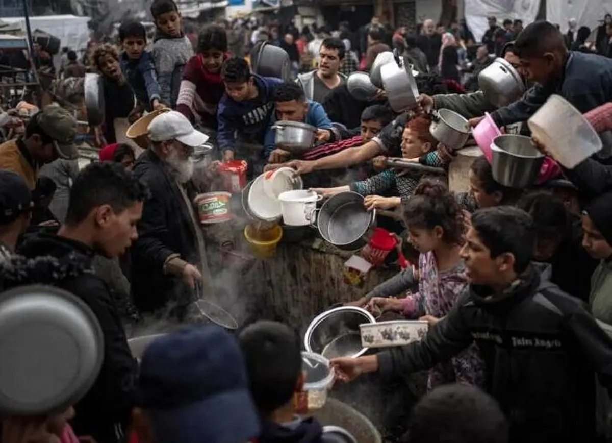  تشدید قحطی و گرسنگی در نوار غزه