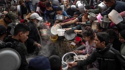  تشدید قحطی و گرسنگی در نوار غزه