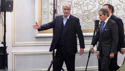 مضحکه شدن گروسی در یک جلسه با حضور پوتین و اسلامی