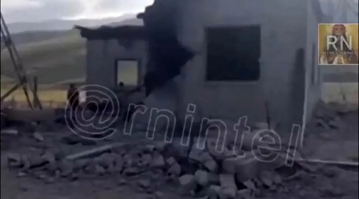  انهدام مقر انبار مهمات پژاک در مرز ایران و عراق