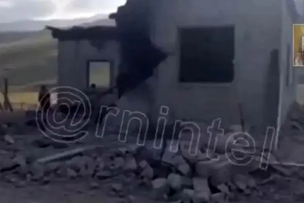 انهدام مقر انبار مهمات پژاک در مرز ایران و عراق