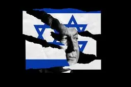  پایین کشیدن پرچم رژیم صهیونیستی در مناطقی از جنوبی لبنان