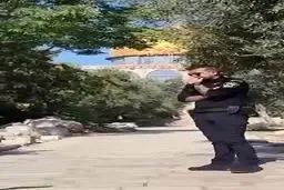 حمله صهیونیست ها با همراهی وزیر تندرو به مسجد الاقصی