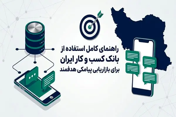 راهنمای کامل استفاده از بانک کسب و کار ایران برای بازاریابی پیامکی هدفمند