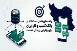 راهنمای کامل استفاده از بانک کسب و کار ایران برای بازاریابی پیامکی هدفمند