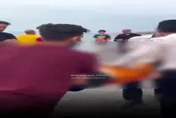 تصاویر ناگوار از غرق‌شدن ٣ نوجوان در سواحل رامسر