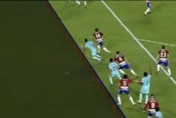 جنجال داوری لالیگا: برای رئال گل، برای بارسا آفساید!