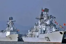 ورود کشتی‌های چینی به میانمار