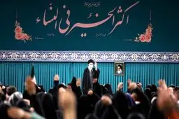 دیدار جمعی از بانوان منتخب کشور با رهبر انقلاب + عکس