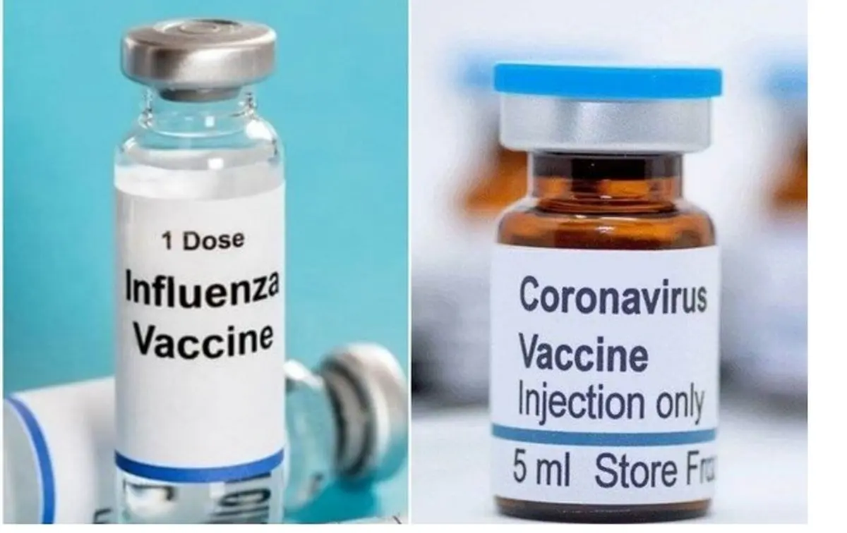 عوارض تزریق همزمان واکسن کرونا و آنفلوآنزا + جزئیات