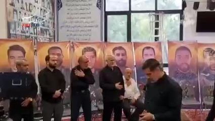 ورود سردار قاآنی در مراسم بزرگداشت شهدای نیروی قدس 