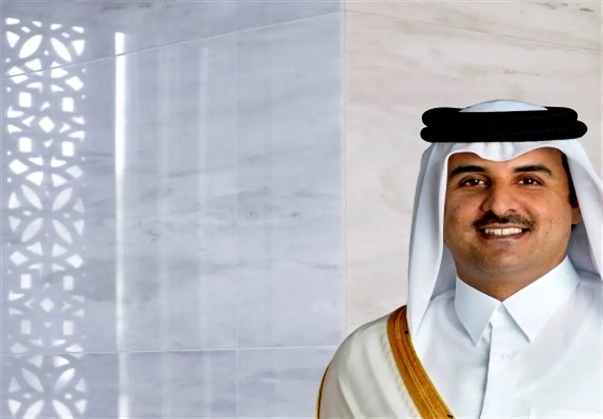 ورود امیر قطر به بغداد