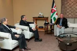 دیدار عراقچی با ملک عبدالله دوم پادشاه اردن 