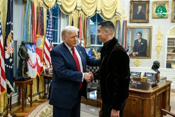 سیر تا پیاز دیدار ترامپ و کریستیانو رونالدو + عکس و فیلم