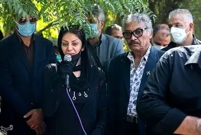 تدفین مرحوم سیامک اطلسی