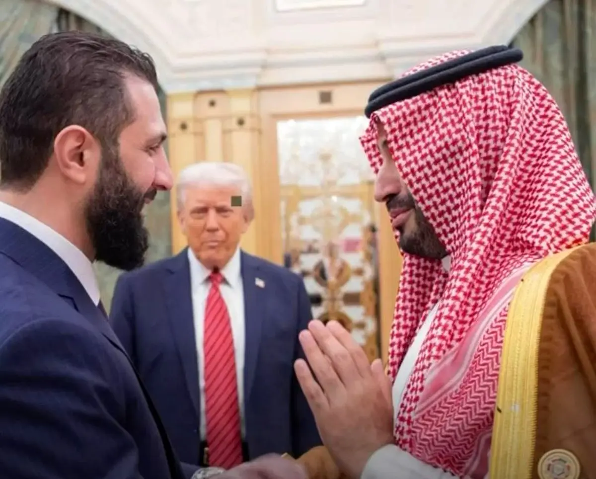 دیدار جولانی با ترامپ در ریاض انجام شد