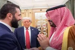 دیدار جولانی با ترامپ در ریاض انجام شد