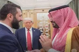 دیدار جولانی با ترامپ در ریاض انجام شد