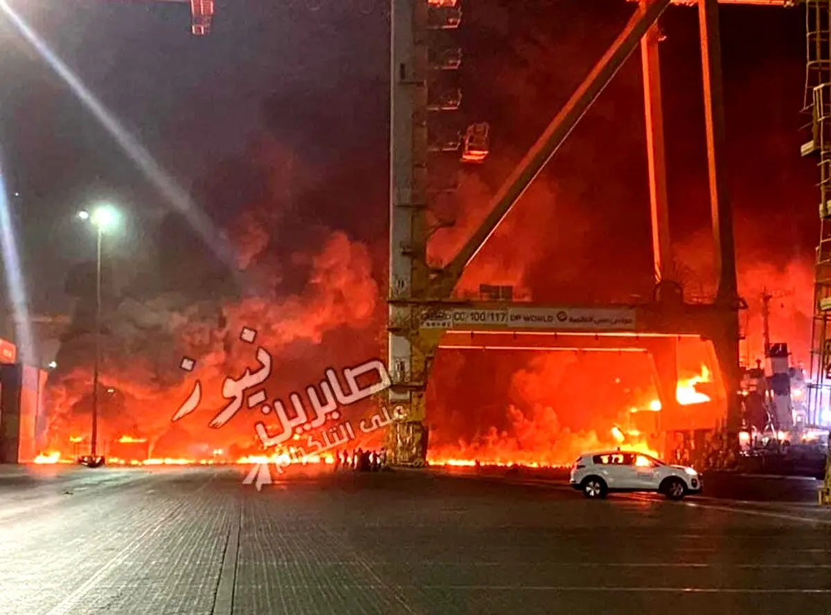 انفجار مشکوک در دوبی 