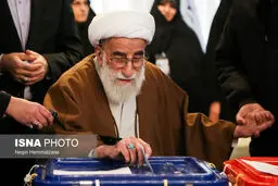 تصاویر صندوق اخذ رای در شورای نگهبان