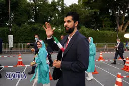 تصاویر رژه کاروان المپیک ایران