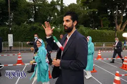 تصاویر رژه کاروان المپیک ایران