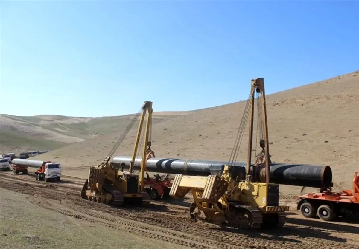 پیشرفت تاپی؛ ۱۱ کیلومتر خط لوله گاز در افغانستان تکمیل شد