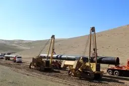 پیشرفت تاپی؛ ۱۱ کیلومتر خط لوله گاز در افغانستان تکمیل شد