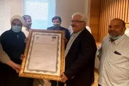 تقدیر استاندار یزد از مدیر عامل چادرملو