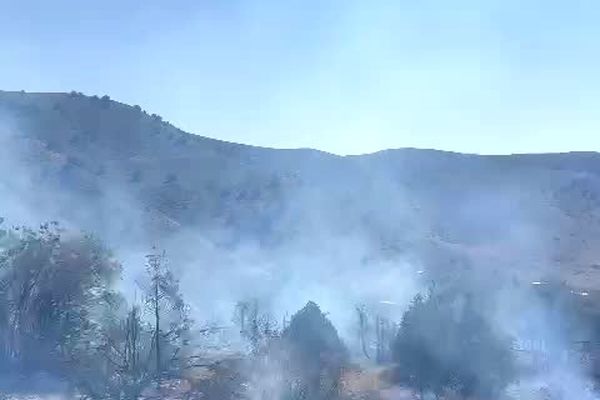 آتش‌سوزی گسترده در پارک ملی گلستان
