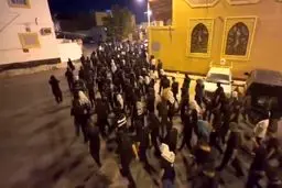 فریادهای «لبیک یا خامنه‌ای» در خشم مردم بحرین