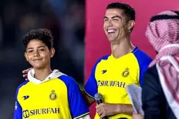پسر رونالدو در لباس  بی خانمان ها! (عکس)