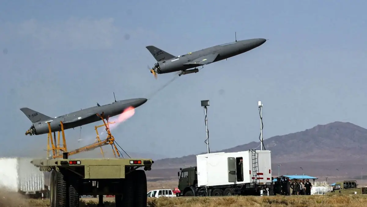 مارش جنگ نواخته شد ؟ | پهپاد ایرانی مورد هدف آمریکا قرار گرفت!