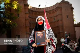 تصاویر تجمع اعتراضی مقابل سفارت فرانسه در تهران