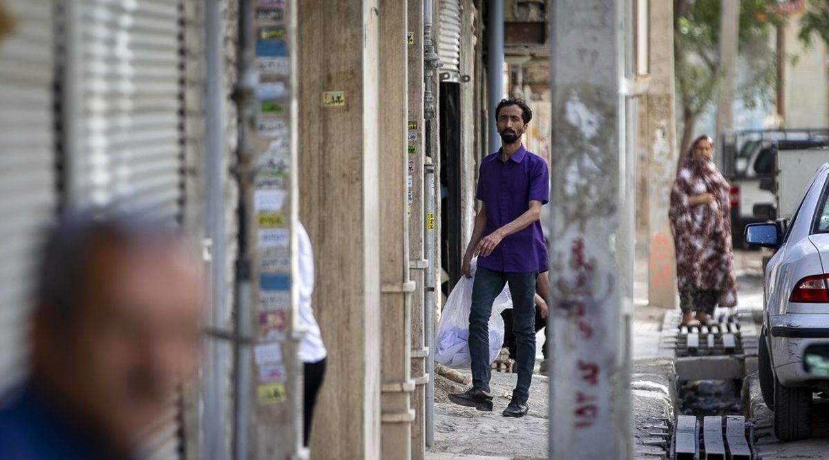 لحظه حمله اوباش با ایجاد رعب و وحشت به نسیمشهر