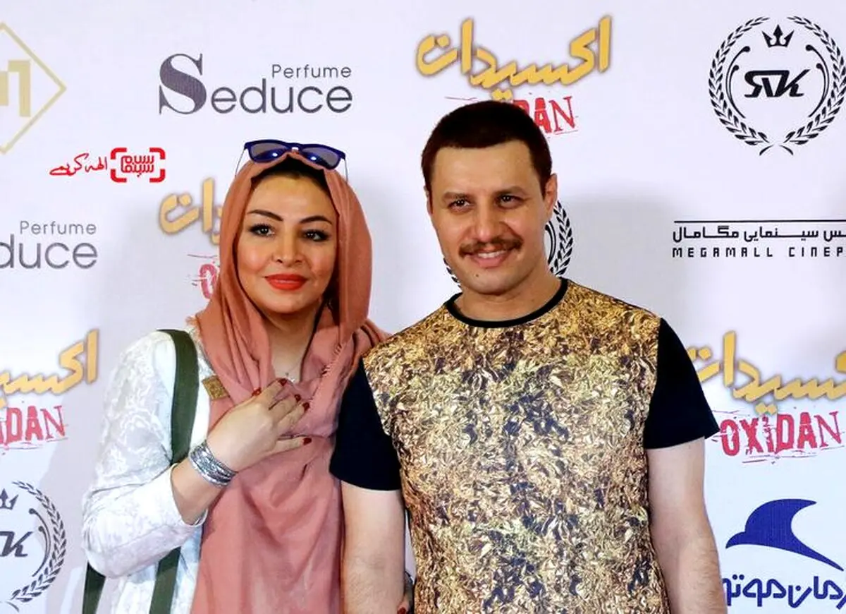 همسر جواد عزتی روی تخت بیمارستان + عکس