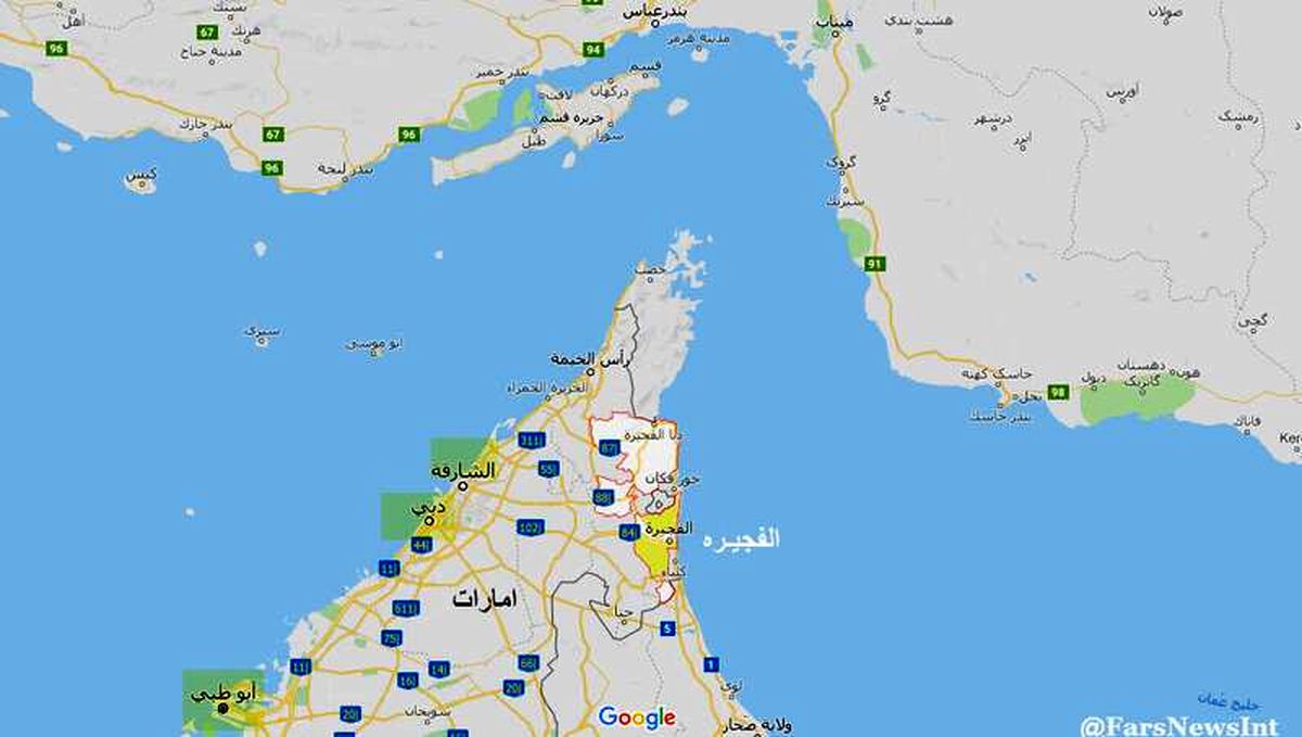 توطئه بزرگ علیه ایران در نزدیکی امارات