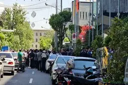 تصاویر تجمع در اعتراض به زاکانی مقابل شهرداری 