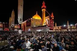 تصاویر اولین شب قدر در حرم امیرالمومنین (ع)