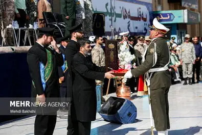 عهد سربازی در مسجد مقدس جمکران