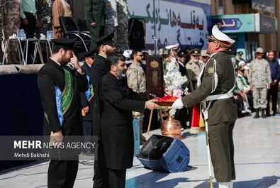 عهد سربازی در مسجد مقدس جمکران