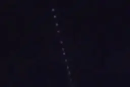 خبر فوری؛ مشاهده شی نورانی مشکوک در آسمان کاشان!