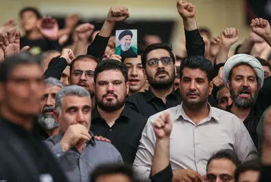 عزاداری حسینیه امام خمینی