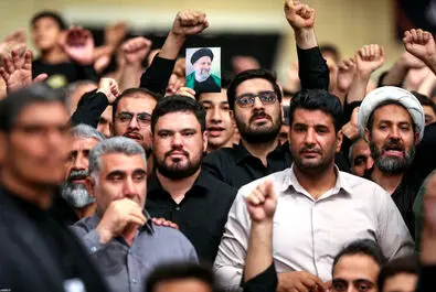 عزاداری حسینیه امام خمینی