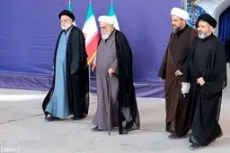 ورود فرزند ارشد رهبر شهید به حرم امام حسین (ع) + فیلم