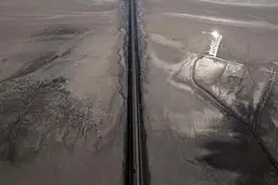 شروع طوفان های نمکی دریاچه ارومیه